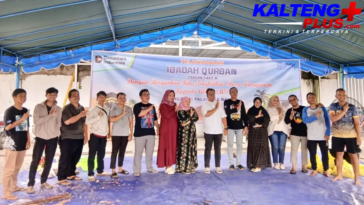 BRI Cabang Palangka Raya Gelar Kurban Idul Adha Bagikan Daging untuk Masyarakat