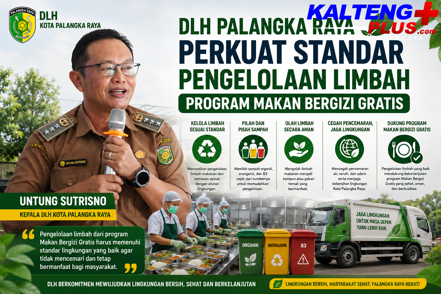 DLH Palangka Raya Perkuat Standar Pengelolaan Limbah Program Makan Bergizi Gratis2