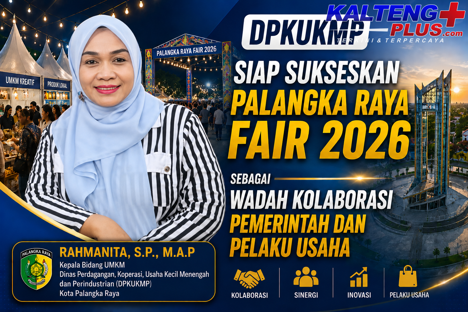 DPKUKMP Kota Palangka Raya Siap Sukseskan Palangka Raya Fair 2026 sebagai Wadah Kolaborasi Pemerintah dan Pelaku Usaha
