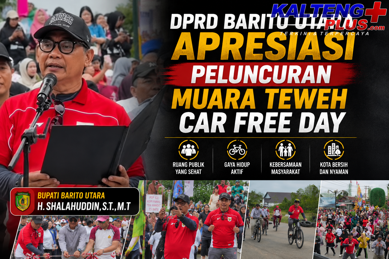 DPRD Barito Utara Apresiasi Peluncuran Muara Teweh Car Free Day
