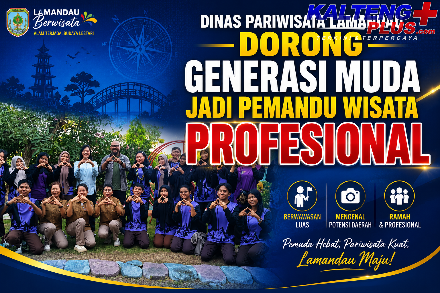 Dinas Pariwisata Lamandau Dorong Generasi Muda Menjadi Pemandu Wisata Profesional