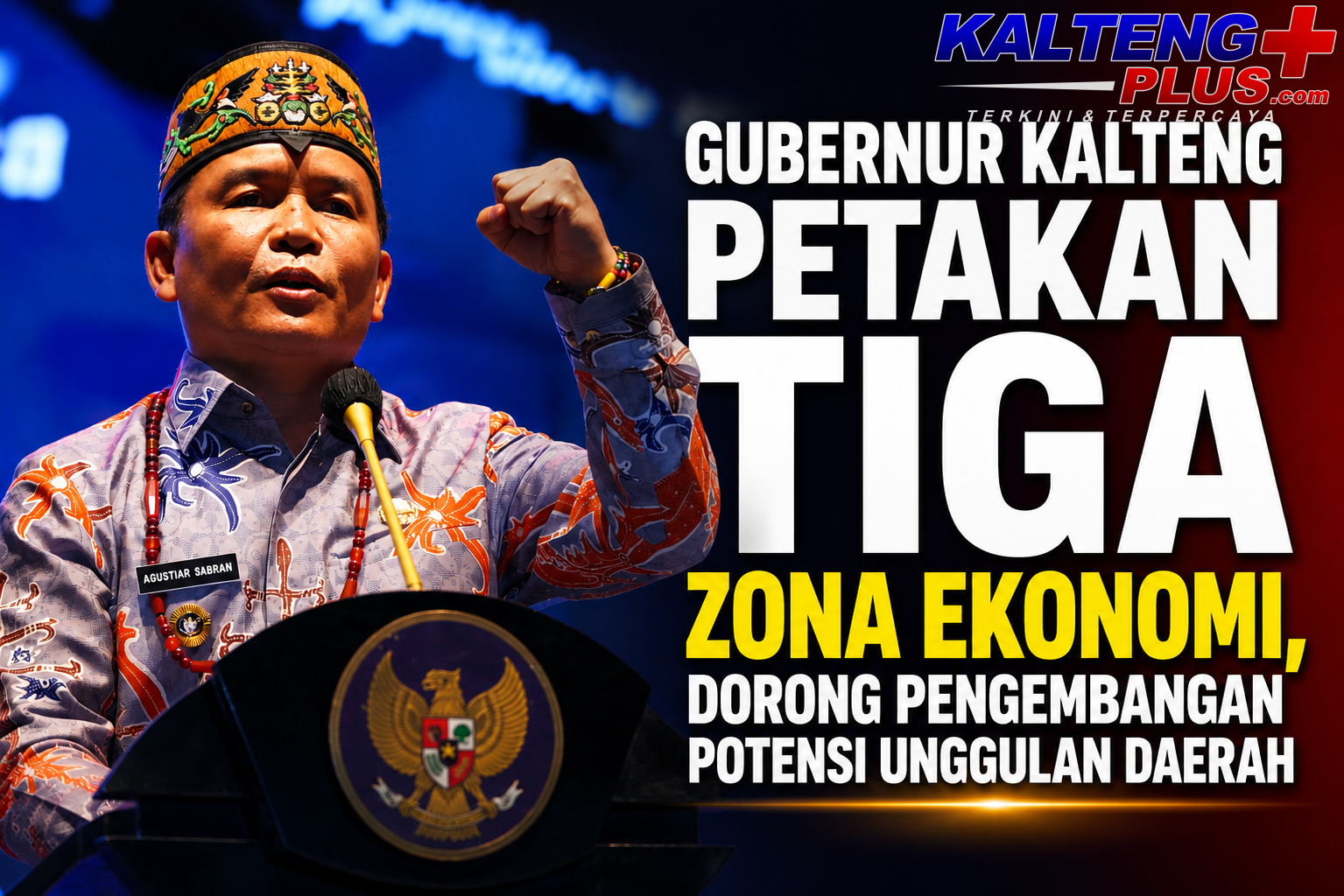Gubernur Kalteng Petakan Tiga Zona Ekonomi Dorong Pengembangan Potensi Unggulan Daerah