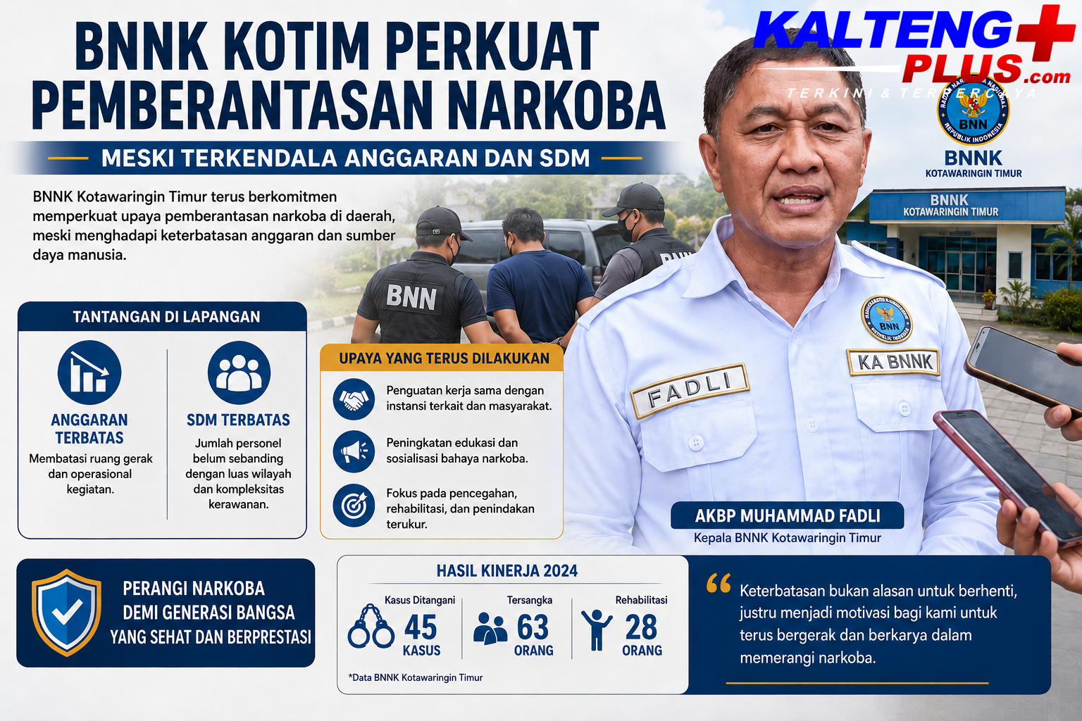 Ilustrasi BNNK Kotim Perkuat Pemberantasan Narkoba Meski Terkendala Anggaran dan SDM