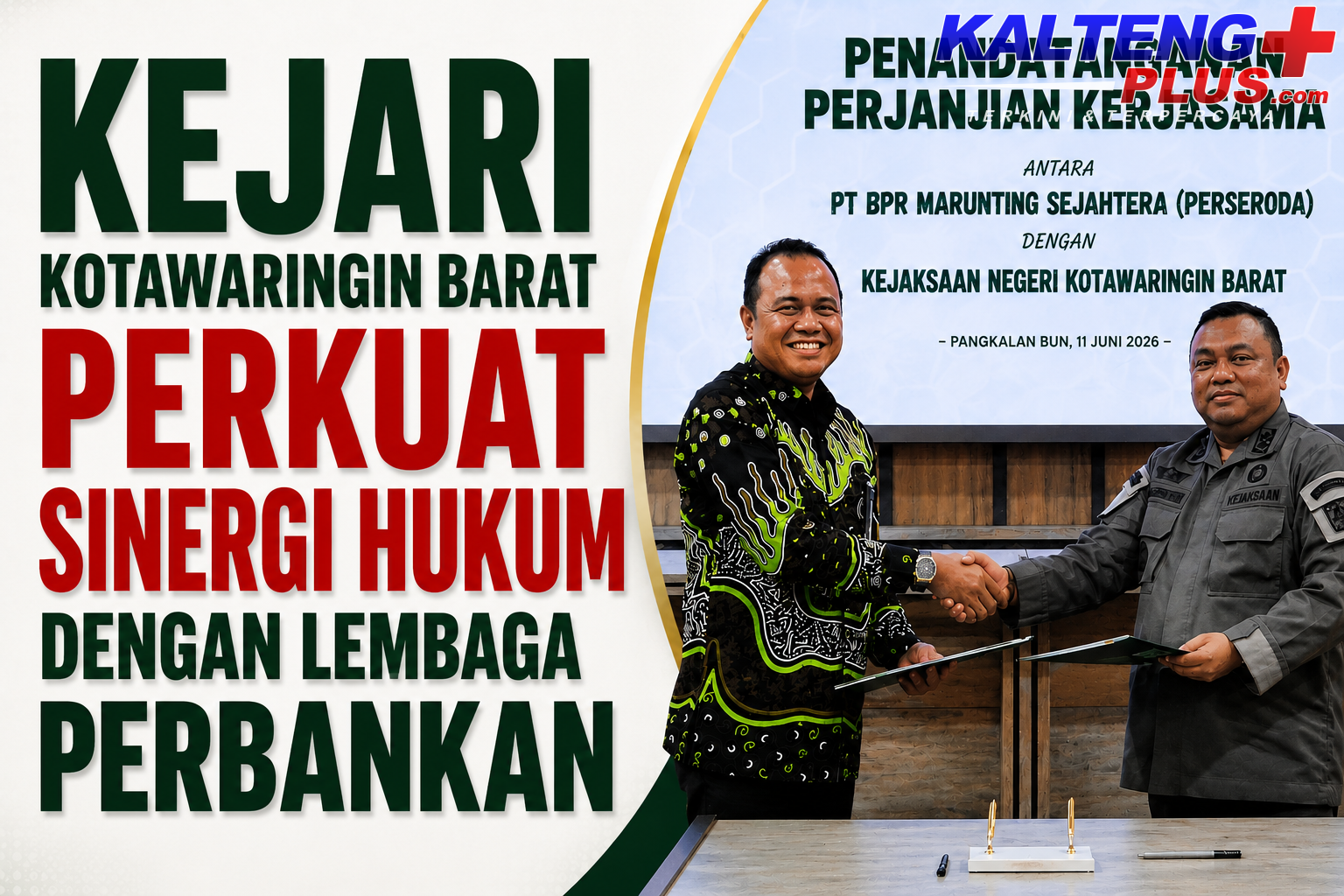Kejari Kotawaringin Barat Perkuat Sinergi Hukum dengan Lembaga Perbankan