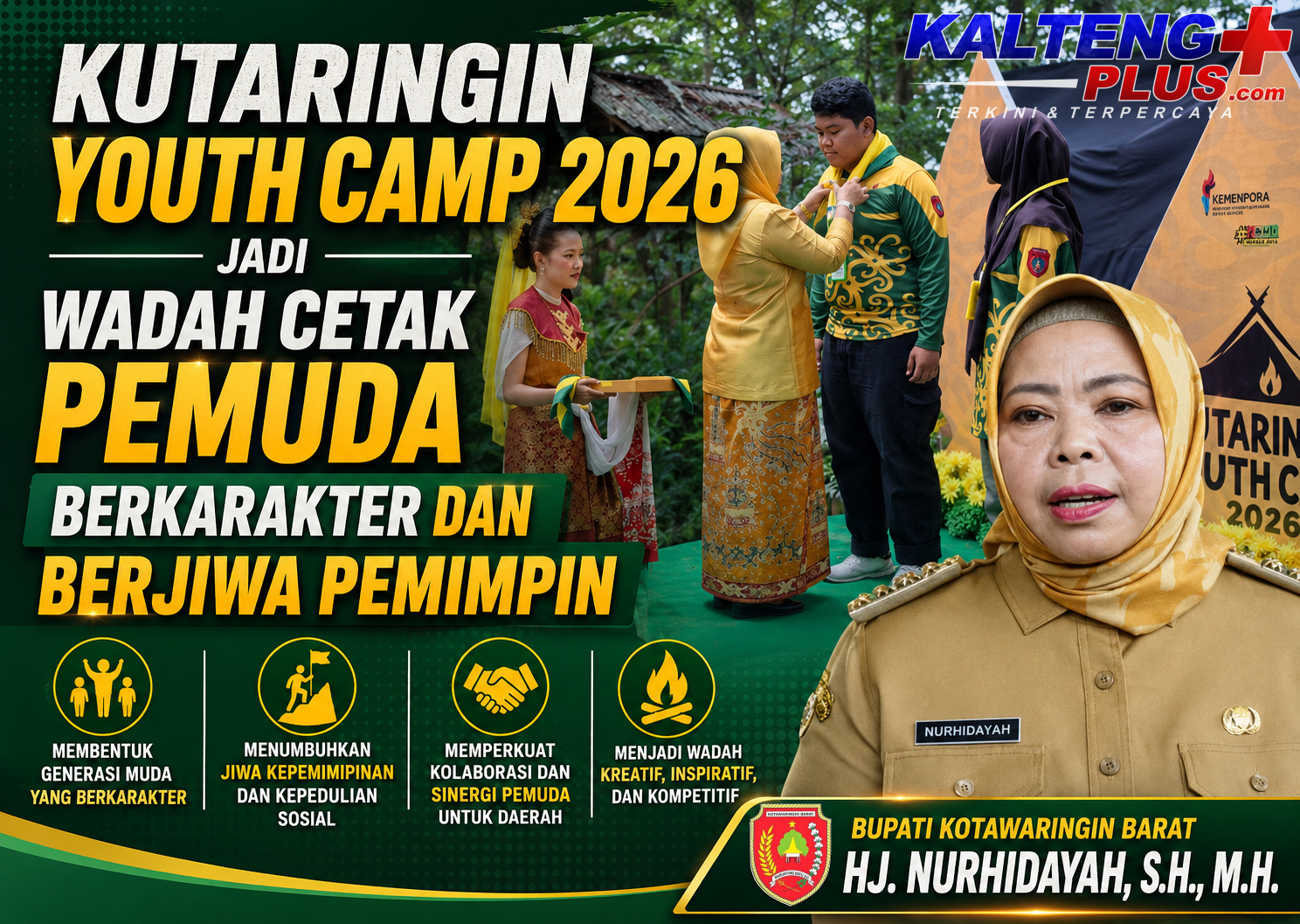 Kutaringin Youth Camp 2026 Jadi Wadah Cetak Pemuda Berkarakter dan Berjiwa Pemimpin
