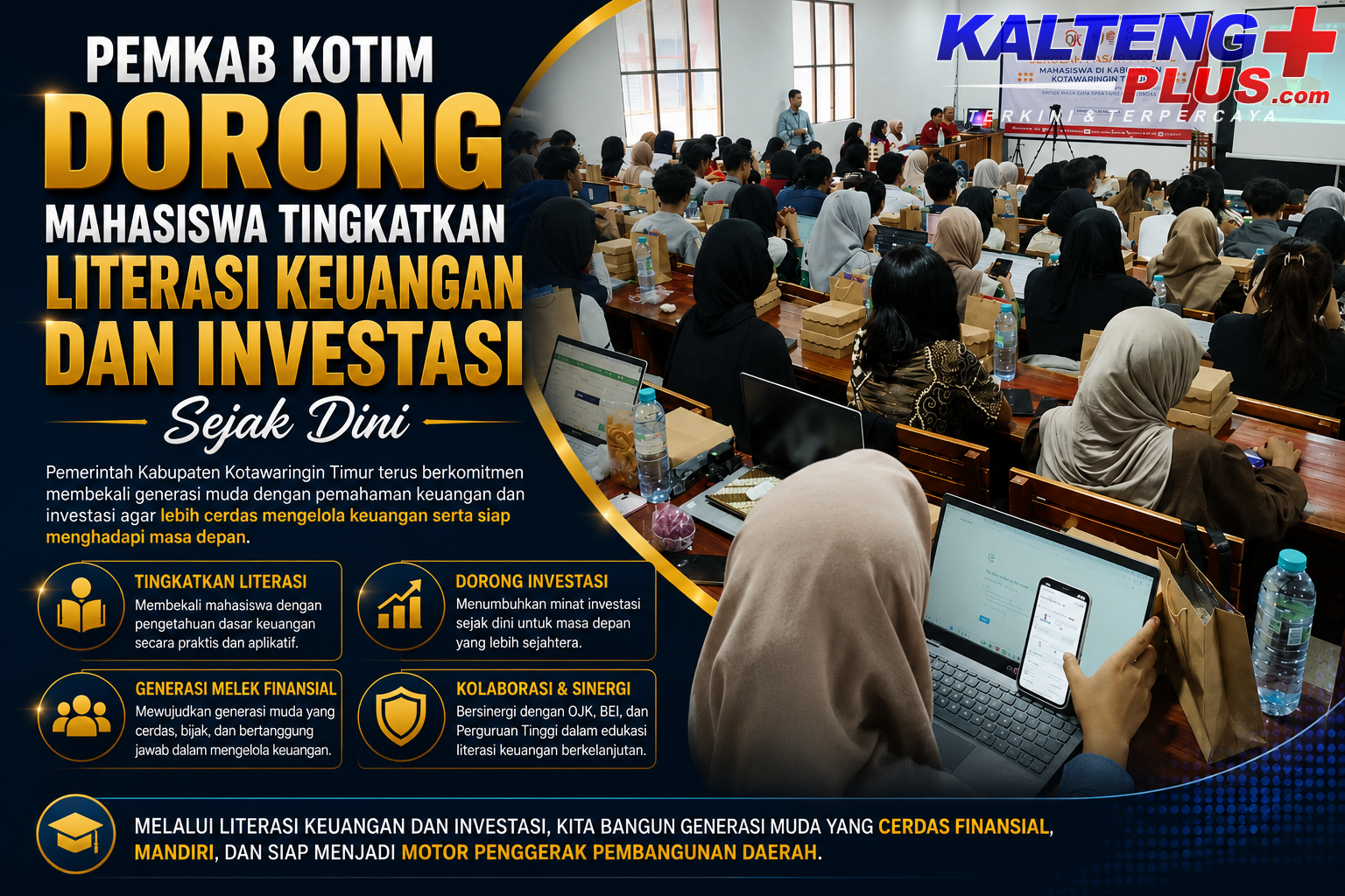 Pemkab Kotim Dorong Mahasiswa Tingkatkan Literasi Keuangan dan Investasi Sejak Dini