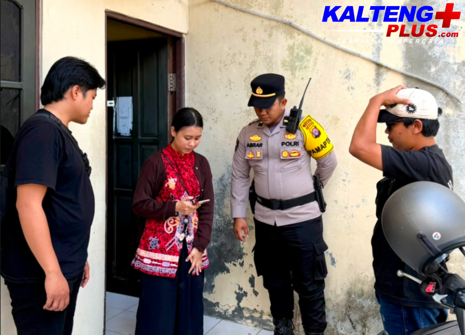 Polresta Palangka Raya Lakukan Olah TKP Selidiki Kasus Pencurian di Rumah Kos 1