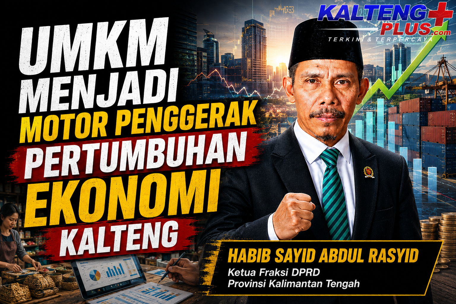UMKM Menjadi Motor Penggerak Pertumbuhan Ekonomi Kalteng