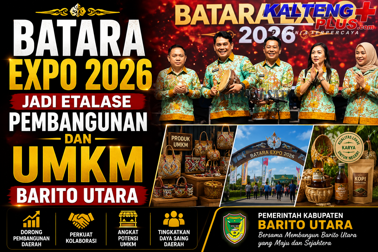 batara expo 2026 jadi etalase pembangunan dan umkm barito utara