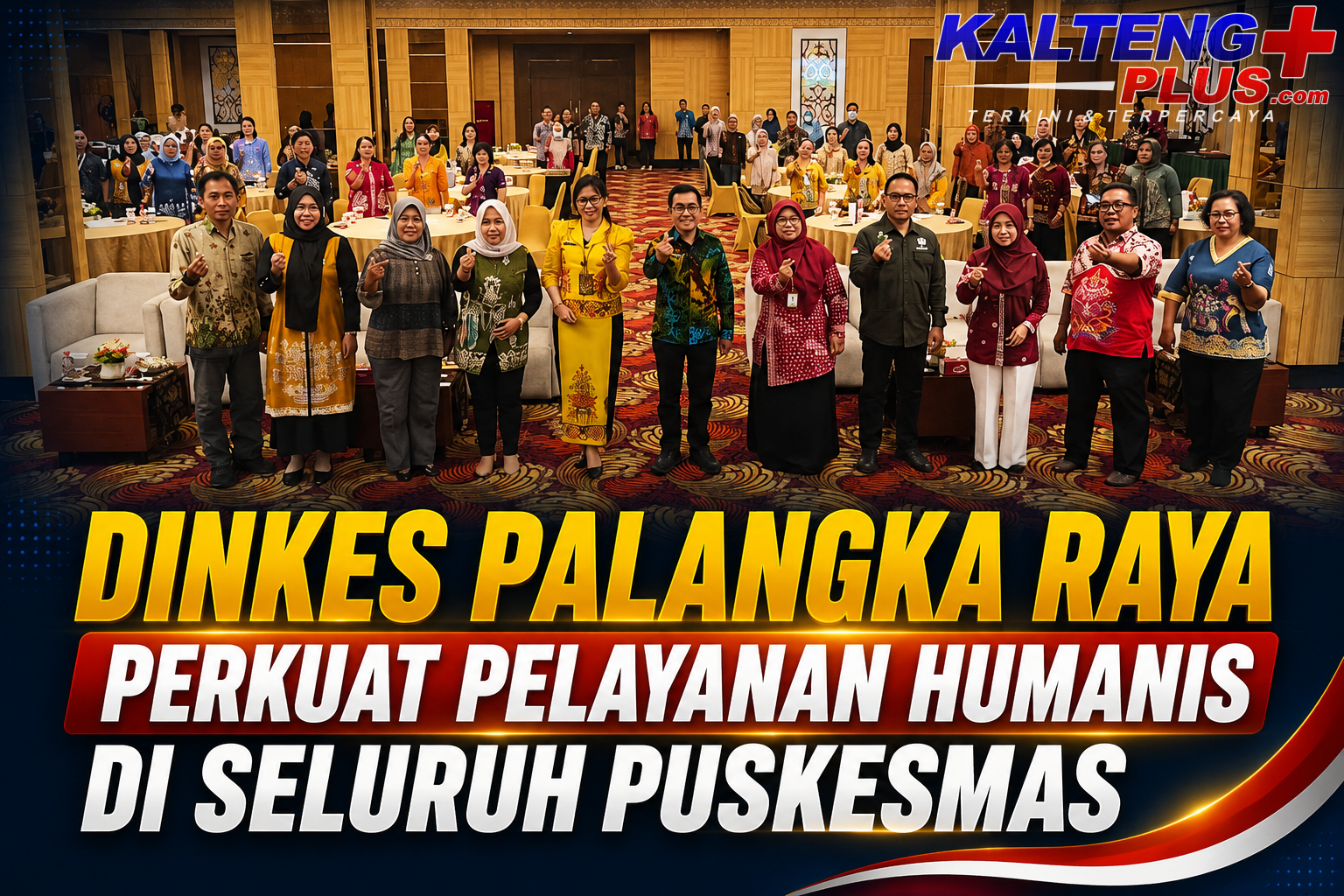 dinkes palangka raya tingkatkan kapasitas front office puskesmas demi pelayanan lebih humanis