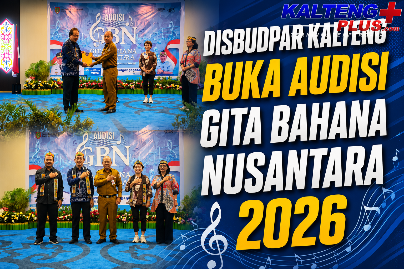 disbudpar kalteng buka audisi gita bahana nusantara 2026