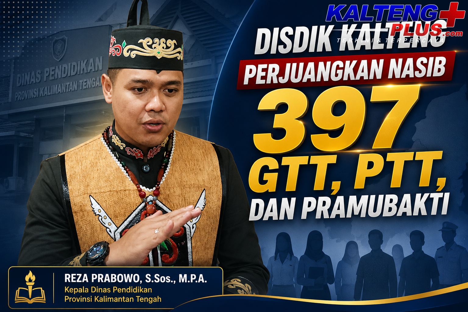 disdik kalteng cari solusi agar 397 gtt ptt dan pramubakti tetap bekerja