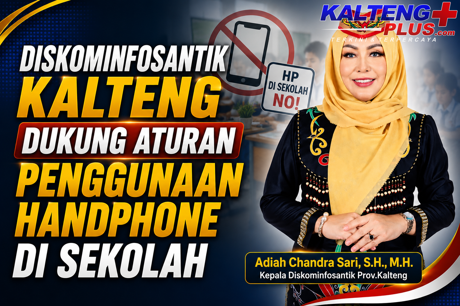 diskominfosantik kalteng dukung pengaturan penggunaan handphone di sekolah 1