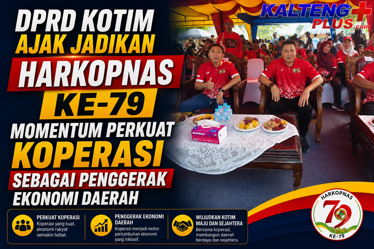 dprd kotim ajak jadikan harkopnas ke 79 momentum perkuat koperasi sebagai penggerak ekonomi daerah 2