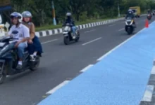 jalur sepeda yang ada di jalan rta milono palangka raya anandrikpg RGPmy