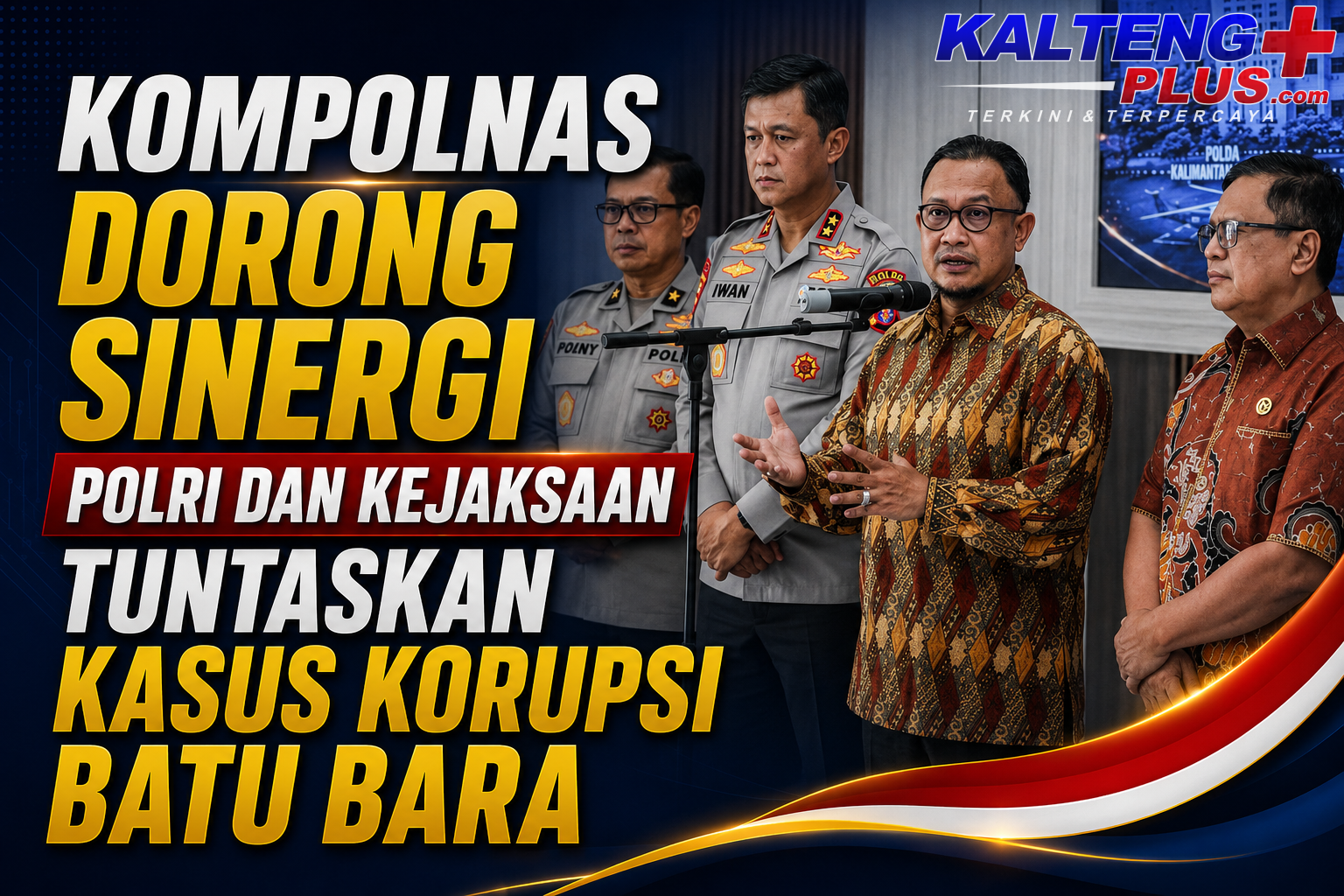kompolnas dorong sinergi polri dan kejaksaan tuntaskan dugaan korupsi pasokan batu bara pltu