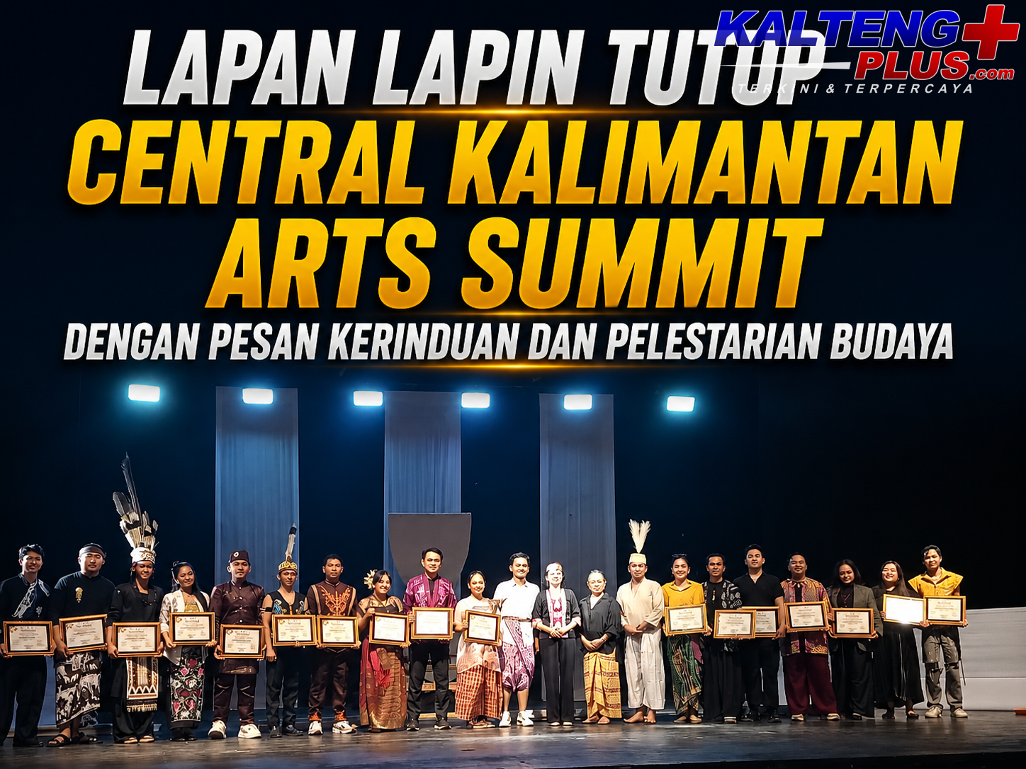 lapan lapin tutup central kalimantan arts summit angkat kerinduan lewat tari kontemporer