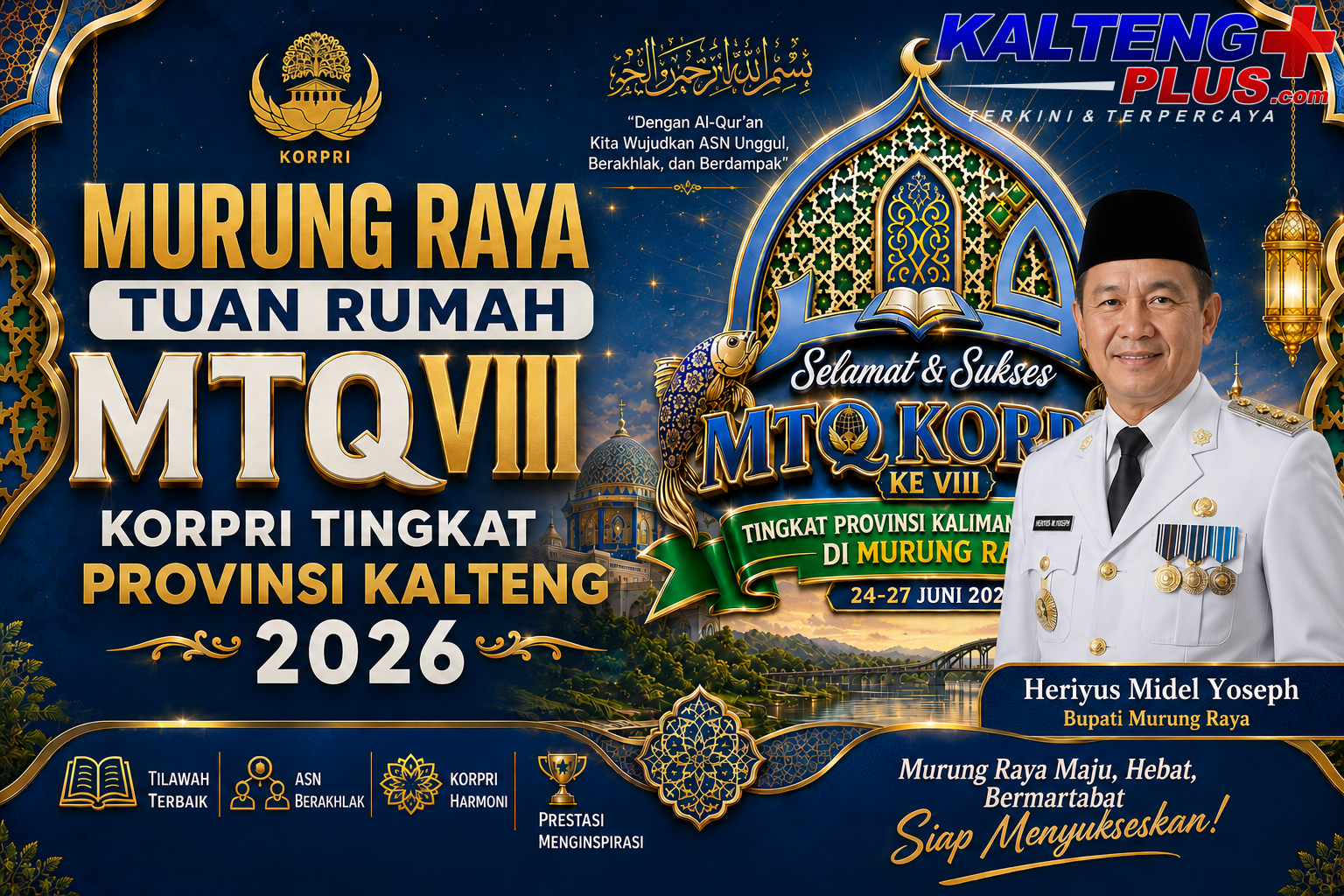 murung raya matangkan persiapan mtq viii korpri tingkat provinsi kalteng