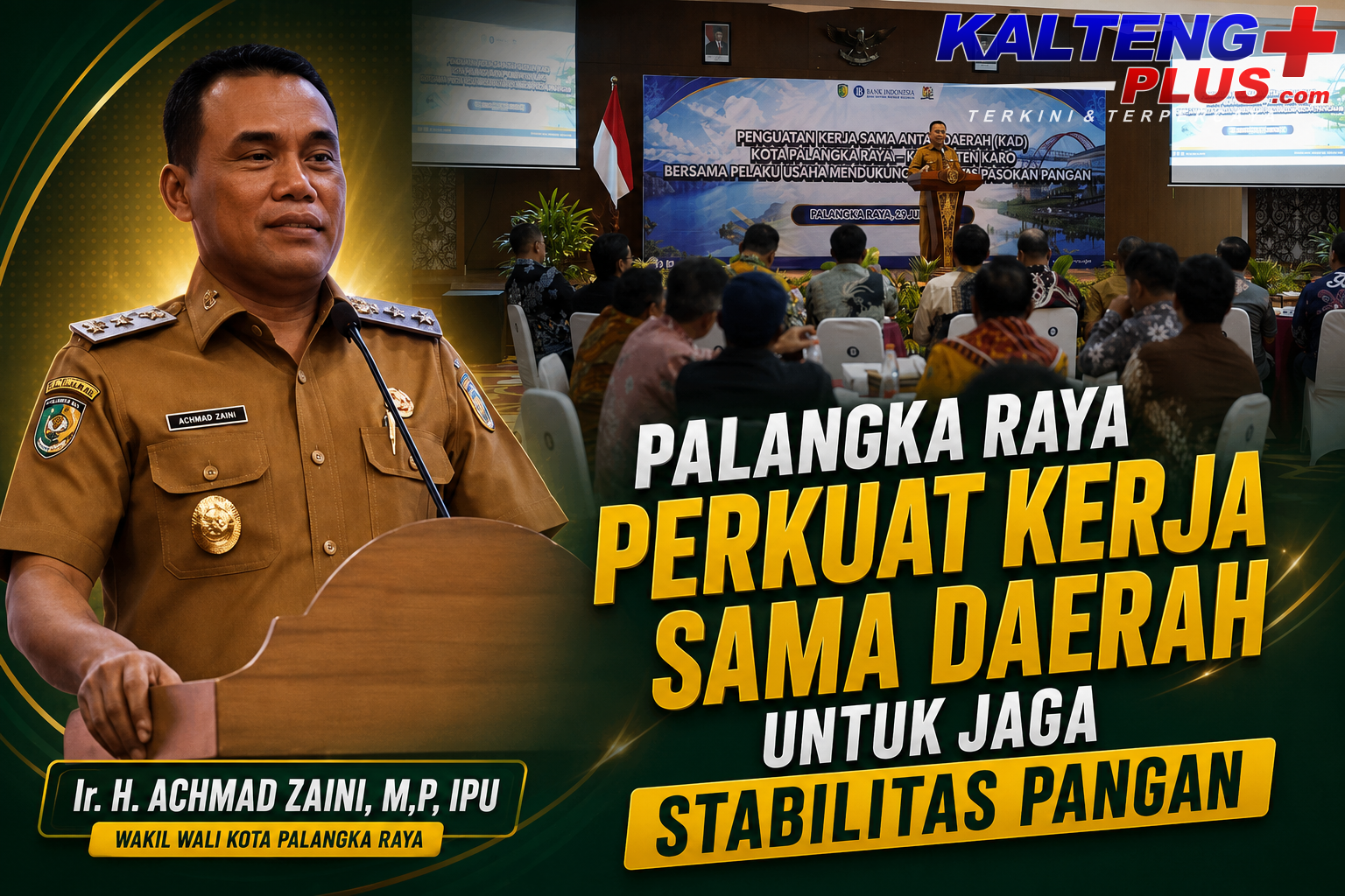 palangka raya perkuat kerja sama daerah untuk jaga stabilitas pangan