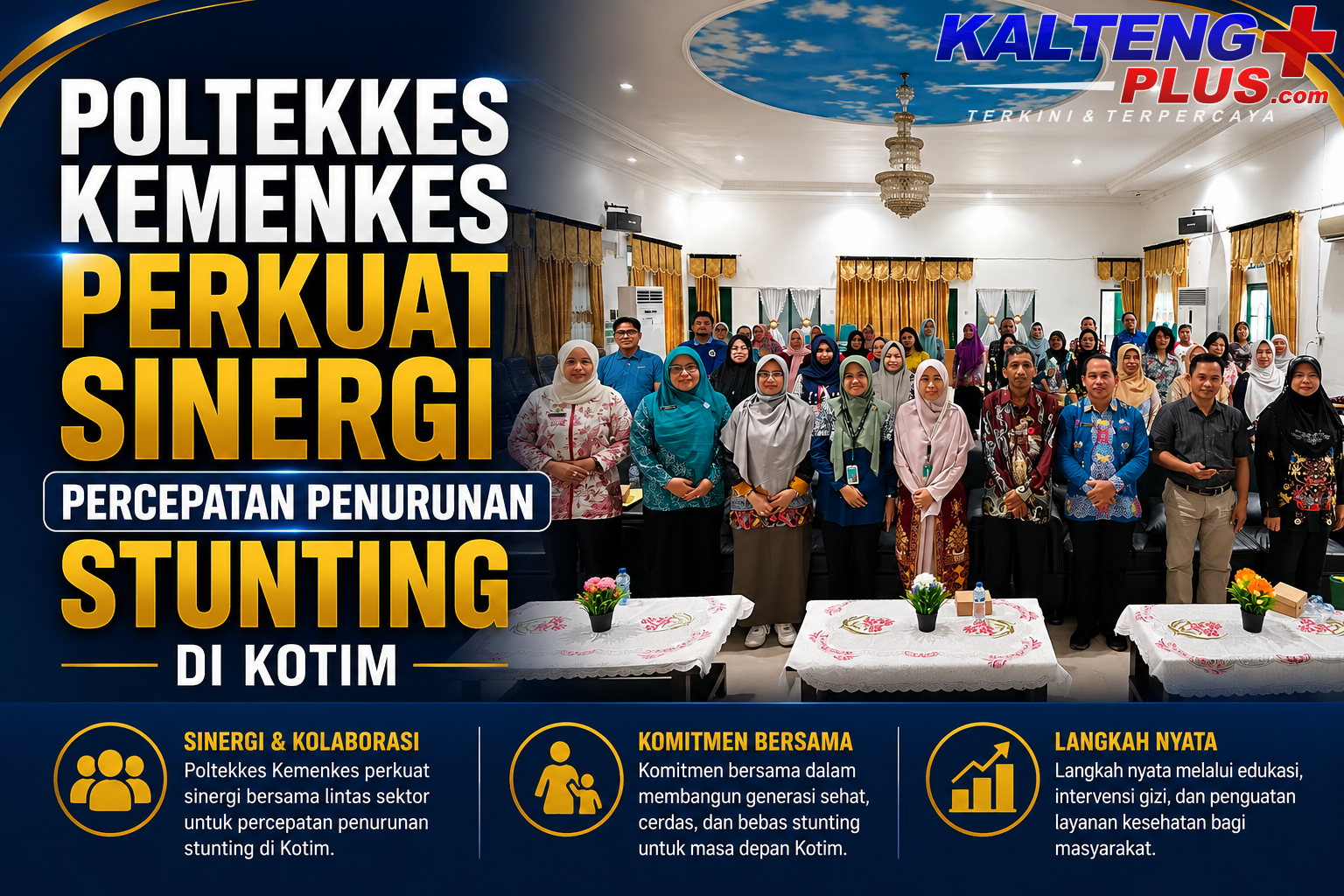 poltekkes kemenkes perkuat sinergi percepatan penurunan stunting di kotim