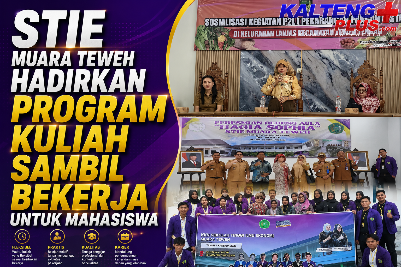 stie muara teweh hadirkan program kuliah sambil bekerja untuk mahasiswa