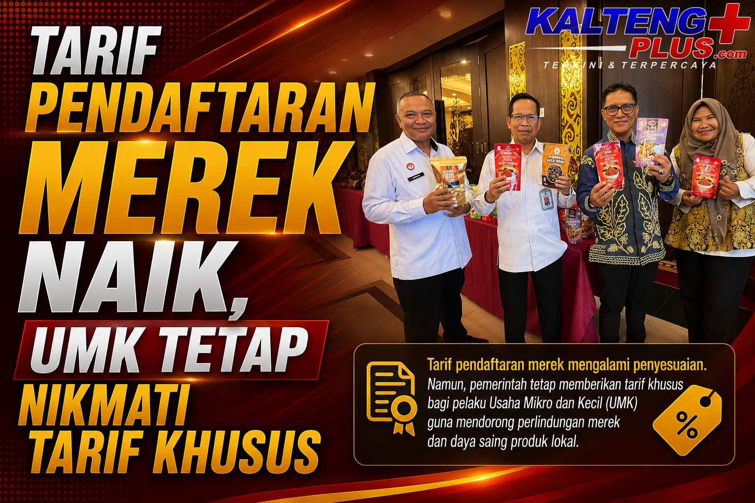 tarif pendaftaran merek naik mulai agustus 2026 kemenkum tetap pertahankan tarif khusus umk