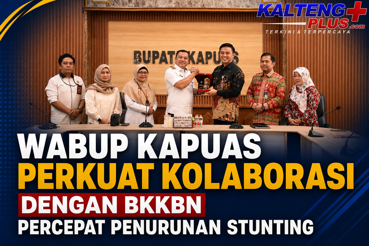 wabup kapuas perkuat sinergi dengan kemendukbanggabkkbn untuk percepatan penurunan stunting